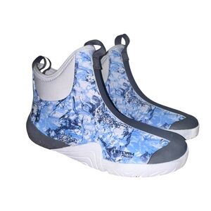 Under Armour Blue and Gray Kids Rain Boots